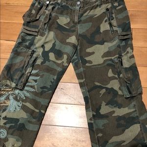 CAMO HIGH FASHION DA-NANG INDO CHINE DRAGON CARGOS